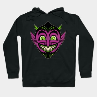 Retro Halloween  Devil Hoodie